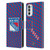 NHL New York Rangers Net Pattern Leather Book Wallet Case Cover For Motorola Moto G52