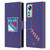 NHL New York Rangers Net Pattern Leather Book Wallet Case Cover For Xiaomi 12