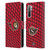 NHL Ottawa Senators Net Pattern Leather Book Wallet Case Cover For Huawei Nova 7 SE/P40 Lite 5G