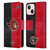NHL Ottawa Senators Half Distressed Leather Book Wallet Case Cover For Apple iPhone 13 Mini