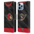 NHL Ottawa Senators Jersey Leather Book Wallet Case Cover For Apple iPhone 13 Pro Max