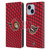 NHL Ottawa Senators Net Pattern Leather Book Wallet Case Cover For Apple iPhone 14 Plus