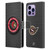NHL Ottawa Senators Puck Texture Leather Book Wallet Case Cover For Apple iPhone 14 Pro Max