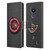 NHL Ottawa Senators Puck Texture Leather Book Wallet Case Cover For Nokia C21