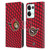 NHL Ottawa Senators Net Pattern Leather Book Wallet Case Cover For OPPO Reno8 Pro