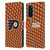 NHL Philadelphia Flyers Net Pattern Leather Book Wallet Case Cover For Huawei P40 5G