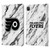 NHL Philadelphia Flyers Marble Leather Book Wallet Case Cover For Apple iPad Pro 11 2020 / 2021 / 2022