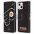 NHL Philadelphia Flyers Oversized Leather Book Wallet Case Cover For Apple iPhone 13