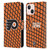 NHL Philadelphia Flyers Net Pattern Leather Book Wallet Case Cover For Apple iPhone 13 Mini