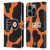 NHL Philadelphia Flyers Cow Pattern Leather Book Wallet Case Cover For Apple iPhone 14 Pro