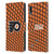 NHL Philadelphia Flyers Net Pattern Leather Book Wallet Case Cover For LG K22