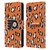 NHL Philadelphia Flyers Leopard Patten Leather Book Wallet Case Cover For Samsung Galaxy A01 Core (2020)