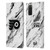 NHL Philadelphia Flyers Marble Leather Book Wallet Case Cover For Samsung Galaxy S20 / S20 5G