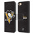 NHL Pittsburgh Penguins Plain Leather Book Wallet Case Cover For Apple iPhone 6 / iPhone 6s
