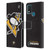 NHL Pittsburgh Penguins Oversized Leather Book Wallet Case Cover For Nokia G11 Plus