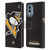 NHL Pittsburgh Penguins Oversized Leather Book Wallet Case Cover For Nokia X30