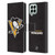 NHL Pittsburgh Penguins Plain Leather Book Wallet Case Cover For Samsung Galaxy M33 (2022)