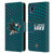 NHL San Jose Sharks Net Pattern Leather Book Wallet Case Cover For Samsung Galaxy A01 Core (2020)