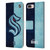 NHL Seattle Kraken Half Distressed Leather Book Wallet Case Cover For Apple iPhone 7 Plus / iPhone 8 Plus