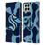 NHL Seattle Kraken Cow Pattern Leather Book Wallet Case Cover For Samsung Galaxy M33 (2022)