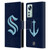 NHL Seattle Kraken Plain Leather Book Wallet Case Cover For Xiaomi 12