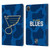 NHL St Louis Blues Cow Pattern Leather Book Wallet Case Cover For Apple iPad Pro 11 2020 / 2021 / 2022