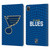 NHL St Louis Blues Net Pattern Leather Book Wallet Case Cover For Apple iPad Pro 11 2020 / 2021 / 2022