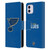 NHL St Louis Blues Plain Leather Book Wallet Case Cover For Apple iPhone 11