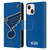 NHL St Louis Blues Oversized Leather Book Wallet Case Cover For Apple iPhone 13 Mini