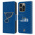 NHL St Louis Blues Net Pattern Leather Book Wallet Case Cover For Apple iPhone 14 Pro
