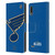 NHL St Louis Blues Oversized Leather Book Wallet Case Cover For LG K22
