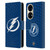 NHL Tampa Bay Lightning Net Pattern Leather Book Wallet Case Cover For Huawei P50