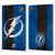 NHL Tampa Bay Lightning Half Distressed Leather Book Wallet Case Cover For Apple iPad Pro 11 2020 / 2021 / 2022