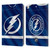 NHL Tampa Bay Lightning Jersey Leather Book Wallet Case Cover For Apple iPad 9.7 2017 / iPad 9.7 2018