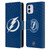 NHL Tampa Bay Lightning Net Pattern Leather Book Wallet Case Cover For Apple iPhone 11