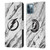 NHL Tampa Bay Lightning Marble Leather Book Wallet Case Cover For Apple iPhone 12 / iPhone 12 Pro