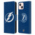 NHL Tampa Bay Lightning Net Pattern Leather Book Wallet Case Cover For Apple iPhone 13