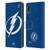 NHL Tampa Bay Lightning Oversized Leather Book Wallet Case Cover For LG K22