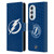 NHL Tampa Bay Lightning Net Pattern Leather Book Wallet Case Cover For Motorola Edge X30