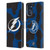 NHL Tampa Bay Lightning Cow Pattern Leather Book Wallet Case Cover For Motorola Moto G (2022)