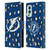 NHL Tampa Bay Lightning Leopard Patten Leather Book Wallet Case Cover For OnePlus Nord 2 5G