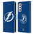 NHL Tampa Bay Lightning Plain Leather Book Wallet Case Cover For Samsung Galaxy S21 5G
