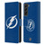 NHL Tampa Bay Lightning Plain Leather Book Wallet Case Cover For Samsung Galaxy S22+ 5G