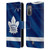 NHL Toronto Maple Leafs Jersey Leather Book Wallet Case Cover For HTC Desire 21 Pro 5G