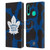 NHL Toronto Maple Leafs Cow Pattern Leather Book Wallet Case Cover For Huawei P40 lite E