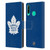 NHL Toronto Maple Leafs Plain Leather Book Wallet Case Cover For Huawei P40 lite E