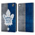 NHL Toronto Maple Leafs Half Distressed Leather Book Wallet Case Cover For Apple iPad Air 2 (2014)