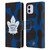 NHL Toronto Maple Leafs Cow Pattern Leather Book Wallet Case Cover For Apple iPhone 11