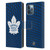 NHL Toronto Maple Leafs Net Pattern Leather Book Wallet Case Cover For Apple iPhone 12 Pro Max
