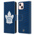 NHL Toronto Maple Leafs Net Pattern Leather Book Wallet Case Cover For Apple iPhone 13